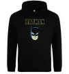 Женская толстовка (худи) Batman head Черный фото
