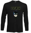 Лонгслів Batman head Чорний фото