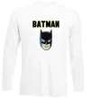 Лонгслів Batman head Білий фото