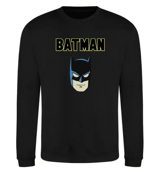 Свитшот Batman head Черный фото