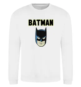 Свитшот Batman head Белый фото
