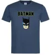 Мужская футболка Batman head Темно-синий фото