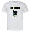 Мужская футболка Batman head Белый фото