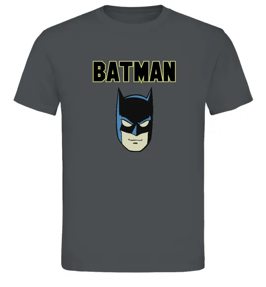 Мужская футболка Batman head Графит фото