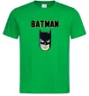 Мужская футболка Batman head Зеленый фото