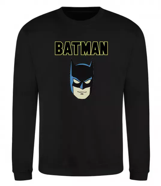 Світшот Batman head Чорний фото