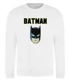 Світшот Batman head Білий фото