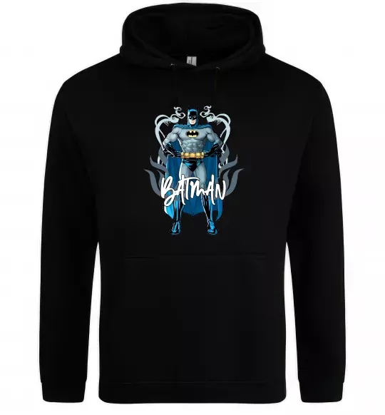Женская толстовка (худи) Batman повний зріст Черный фото