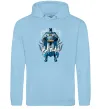 Женская толстовка (худи) Batman повний зріст Голубой фото