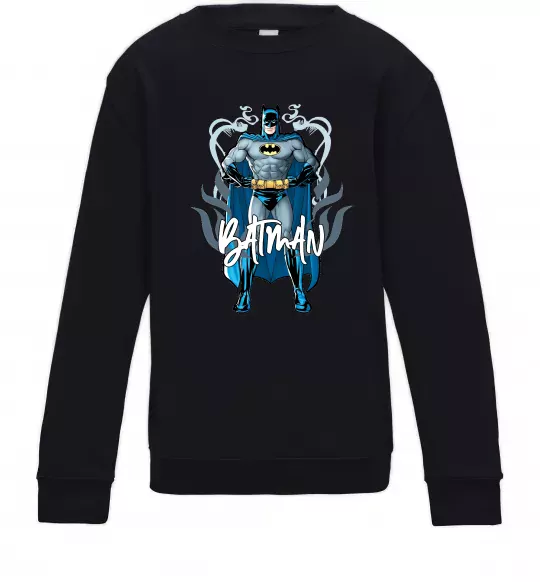 Дитячий світшот Batman повний зріст Чорний фото