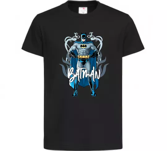 Детская футболка Batman повний зріст Черный фото