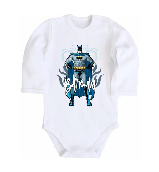 Детский боди Batman повний зріст Белый фото