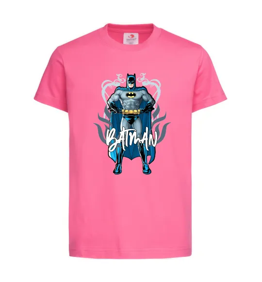 Детская футболка Batman повний зріст Ярко-розовый фото