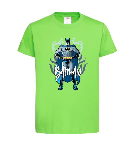 Детская футболка Batman повний зріст Лаймовый фото