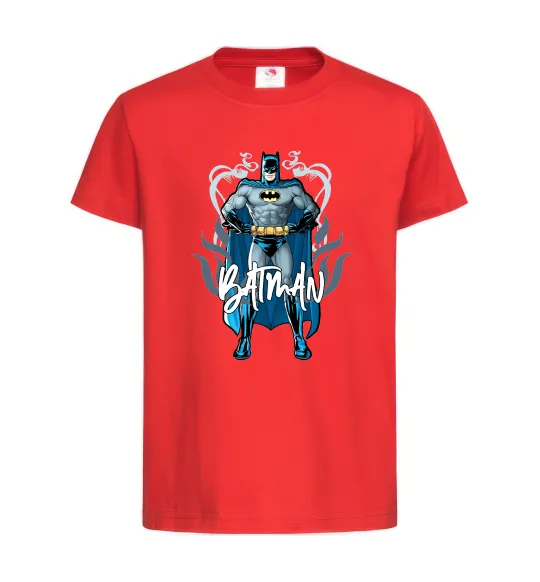 Детская футболка Batman повний зріст Красный фото