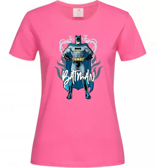 Женская футболка Batman повний зріст Ярко-розовый фото