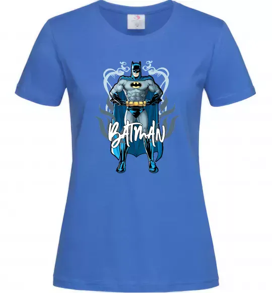 Женская футболка Batman повний зріст Ярко-синий фото