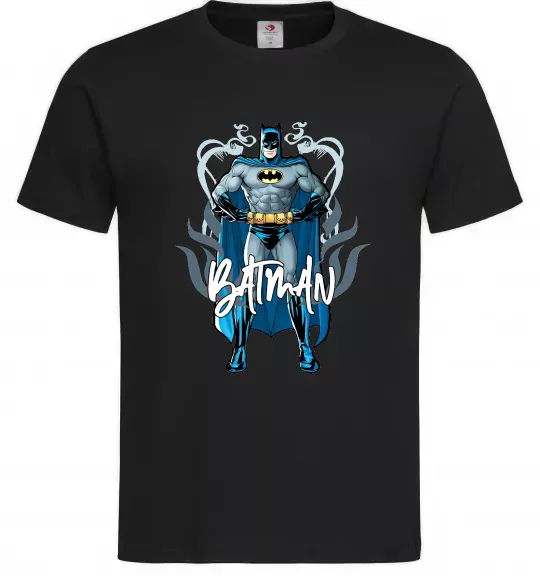 Чоловіча футболка Batman повний зріст Чорний фото