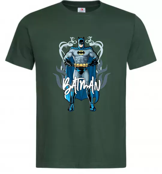 Чоловіча футболка Batman повний зріст Темно-зелений фото