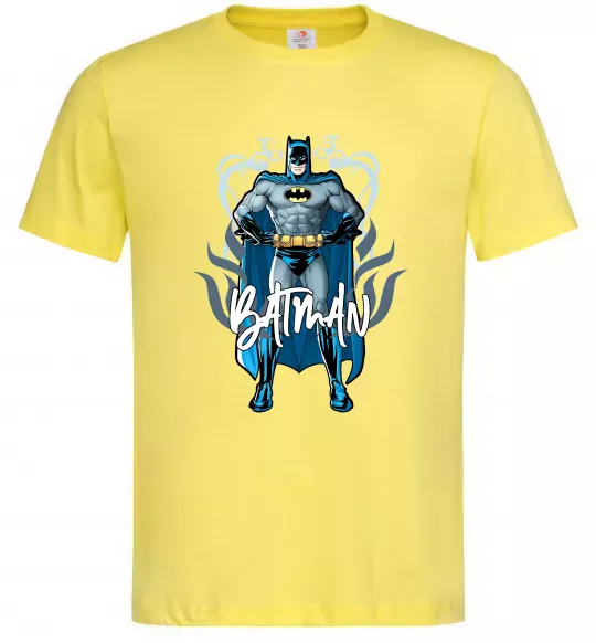 Чоловіча футболка Batman повний зріст Лимонний фото