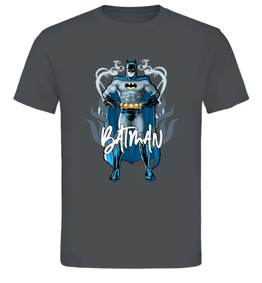 Чоловіча футболка Batman повний зріст Графіт фото