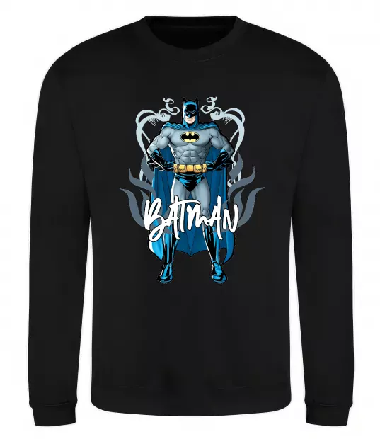 Світшот Batman повний зріст Чорний фото