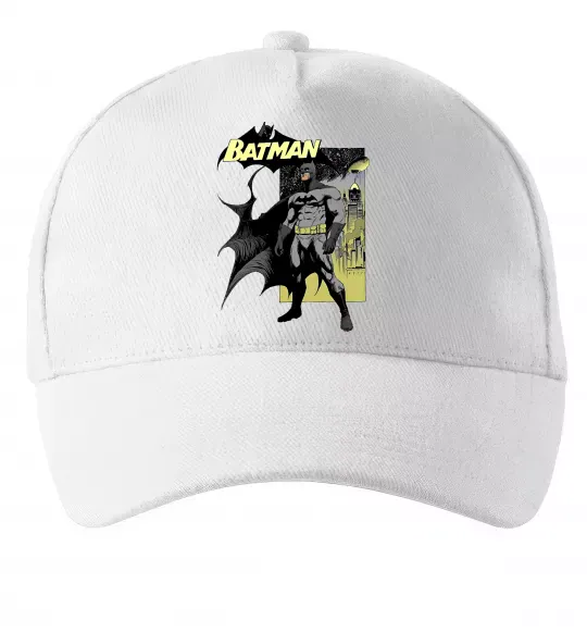 Кепка Комікс Бетмен Білий фото