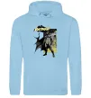 Жіноча толстовка (худі) Комікс Бетмен Блакитний фото