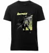 Чоловіча преміум футболка Комікс Бетмен Чорний фото