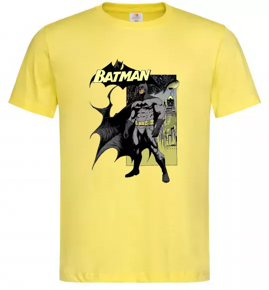 Мужская футболка Комікс Бетмен Лимонный фото