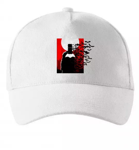 Кепка Batman кажани Білий фото