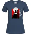 Жіноча футболка Batman кажани Темно-синій фото
