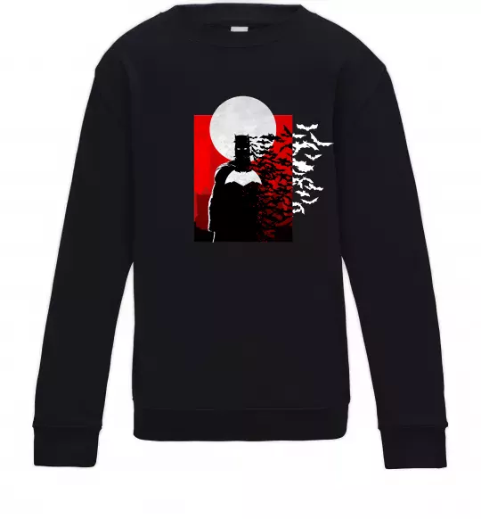 Детский Свитшот Batman кажани Черный фото