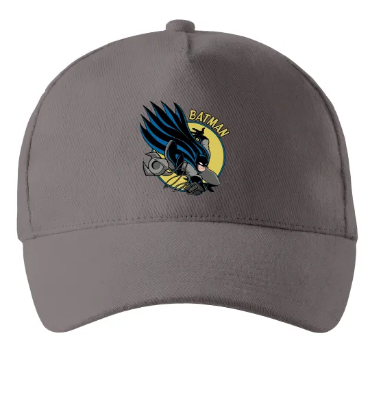 Кепка Бетмен в стрибку Серый фото