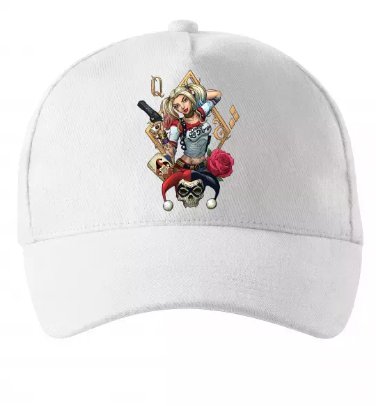 Кепка Харлі Квін карта Белый фото