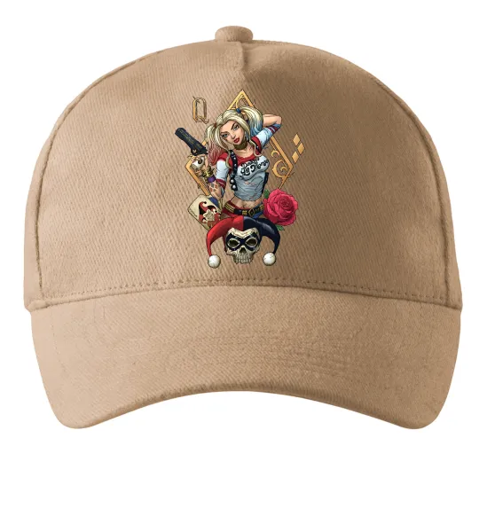Кепка Харлі Квін карта Песочный фото
