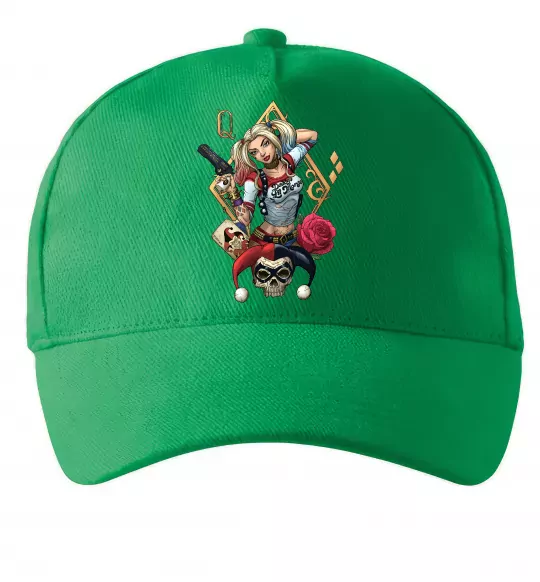 Кепка Харлі Квін карта Зеленый фото