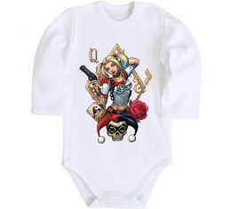 Дитячий бодік Харлі Квін карта