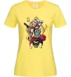 Женская футболка Харлі Квін карта Лимонный фото