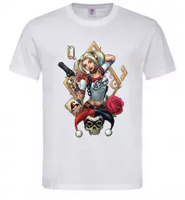 Чоловіча футболка Joker card Темно-синій фото