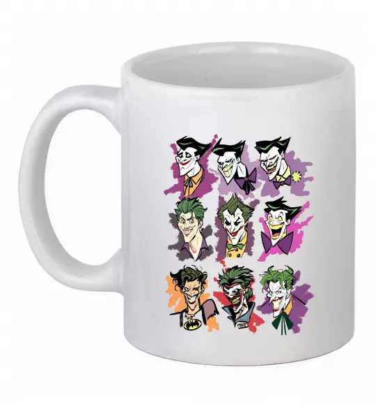 Чашка керамічна Джокери Білий фото