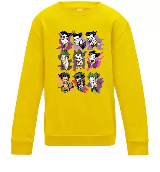 Детский Свитшот Джокери Солнечно желтый фото