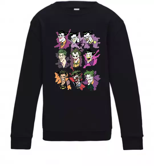 Детский Свитшот Джокери Черный фото