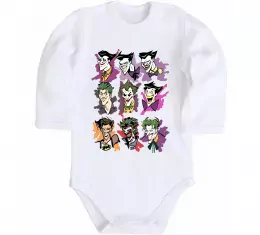 Детский боди Джокери Белый фото