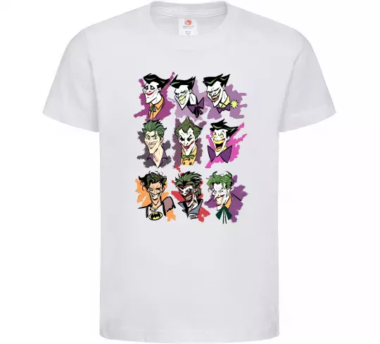Детская футболка Джокери Белый фото