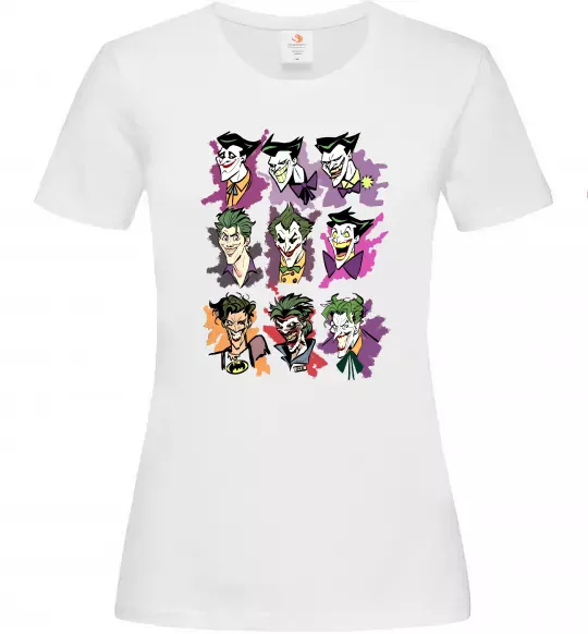 Женская футболка Джокери Белый фото