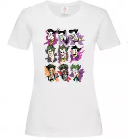 Женская футболка JOKER serios Белый фото