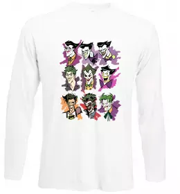 Лонгслив Джокер обличчя Черный фото