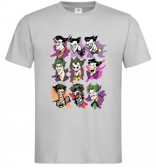 Чоловіча футболка Джокери Сірий фото