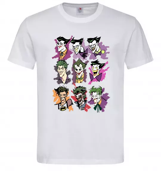 Чоловіча футболка Джокери Білий фото